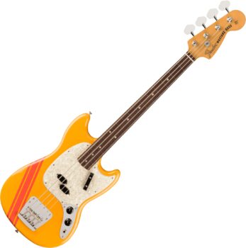 Fender Vintera II 70s Mustang Bass, Rosewood Fingerboard, Competition Orange