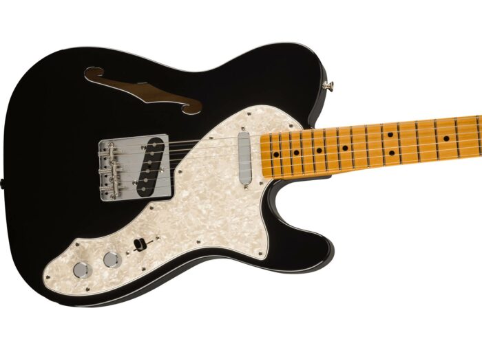 Fender Vintera II 60s Telecaster Thinline, Maple Fingerboard, Black