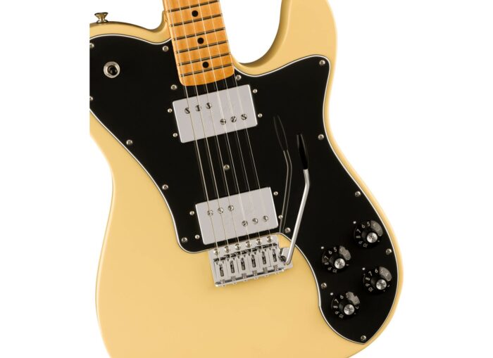 Fender Vintera II 70s Telecaster Deluxe with Tremolo, Maple Fingerboard, Vintage White