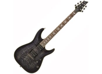 Schecter Omen 6 Extreme See Through Black