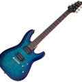 Schecter C-6 Plus Ocean Blue Burst