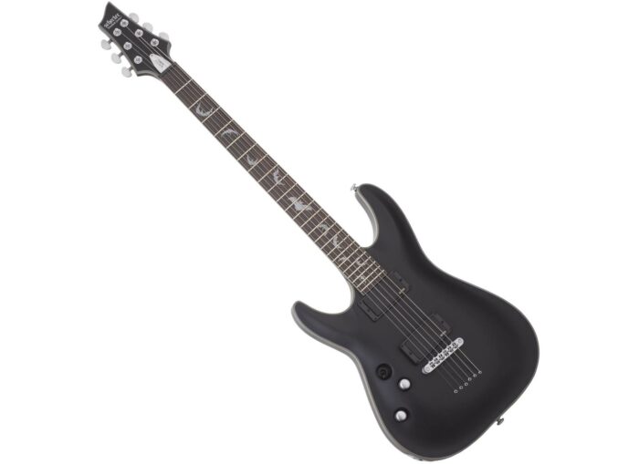 Schecter Damien Platinum 6 Satin Black Left