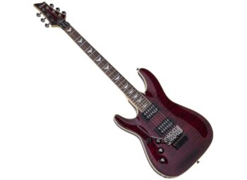 Schecter OMEN Extreme FloydR. Black Cherry LEFT