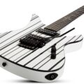 Schecter Synyster Standard White/Black Stripes