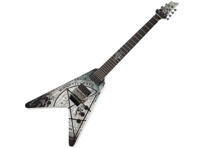 Schecter V-7 Floyd Rose Randy Weitzel Ouija