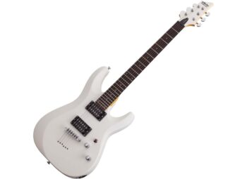 Schecter C-6 Deluxe Satin White
