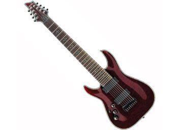Schecter HELLRAISER C-8 Black Cherry  LEFT