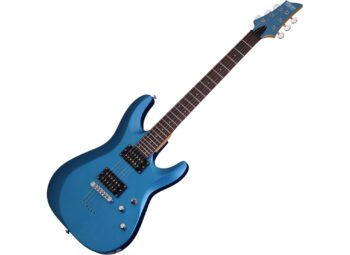 Schecter C-6 Deluxe Satin Metallic Light Blue