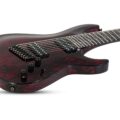 Schecter C-8 MS SILVER MOUNTAIN BLOOD MOON BM