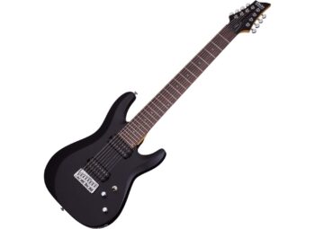 Schecter C-8 Deluxe Satin Black