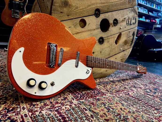 Danelectro ´59 Gold Flake Sparkle