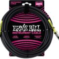 Ernie-Ball EB-6046 INST.CABLE 20FT.SS BLK