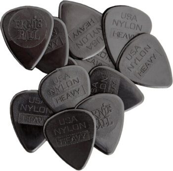 Ernie-Ball EB-9137 NYLON-PICK-H (12PK)