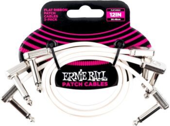 Ernie-Ball EB-6386 PATCH FLAT WH 30CM 3PC