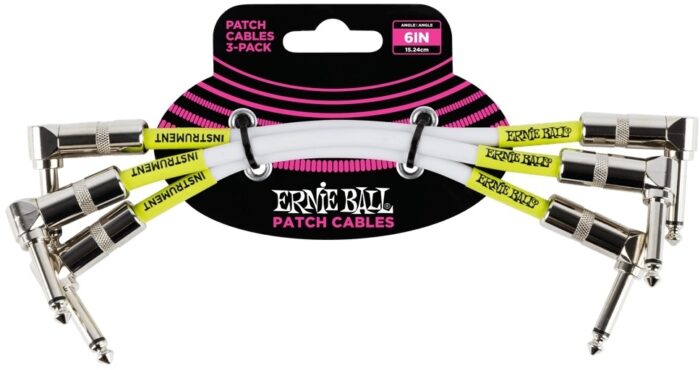 Ernie-Ball EB-6051 PATCH.CABLE WHT