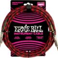 Ernie-Ball 6394 10Ft Cable Red/Blk 3M