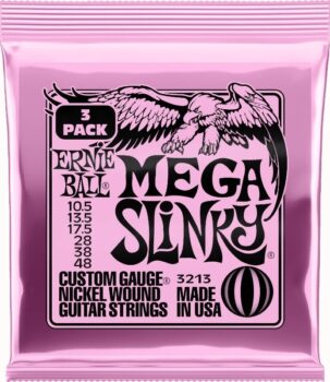 Ernie-Ball Eb-3213 Mega Slinky Ni. 3-Pk