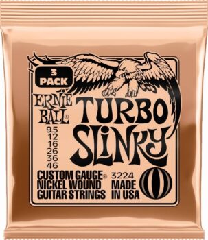 Ernie-Ball Eb-3224 Turbo Slinky Ni. 3-Pk