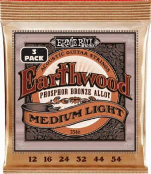 Ernie-Ball Eb-3546 Psb Med. Light 3-Pk