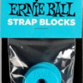 Ernie-Ball Eb-5619 Strap Blocks Blue 4Pk