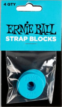 Ernie-Ball Eb-5619 Strap Blocks Blue 4Pk