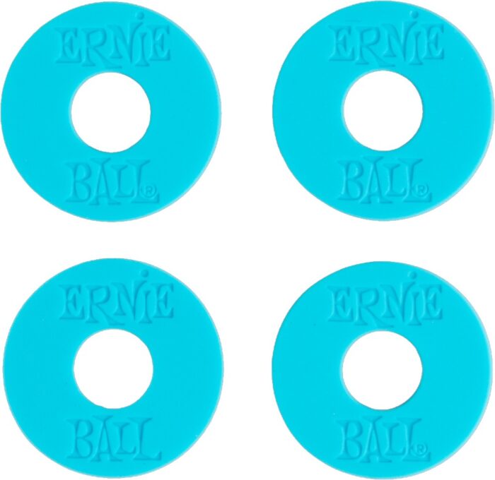 Ernie-Ball Eb-5619 Strap Blocks Blue 4Pk