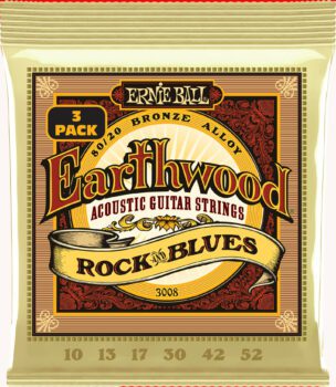 Ernie-Ball Eb-3008 Earthwood R&B 3-Pack