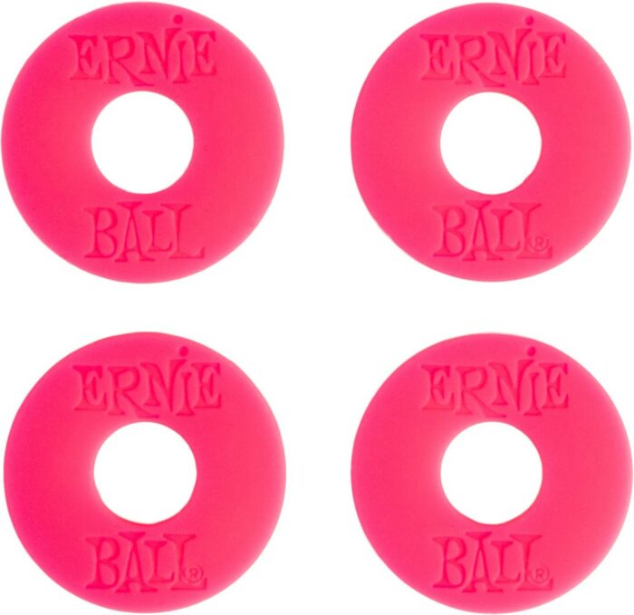 Ernie-Ball Eb-5623 Strap Blocks Pink 4Pk
