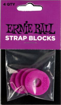 Ernie-Ball Eb-5618 Strap Blocks Purp. 4Pk
