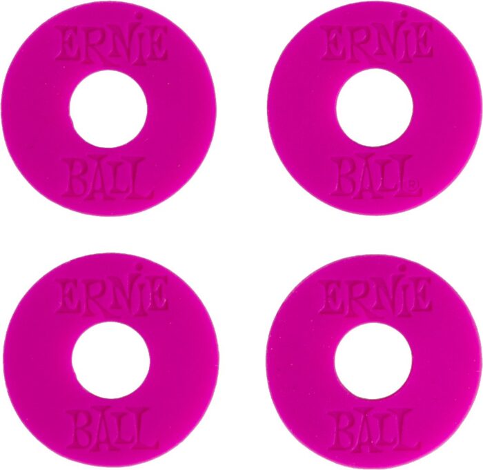 Ernie-Ball Eb-5618 Strap Blocks Purp. 4Pk