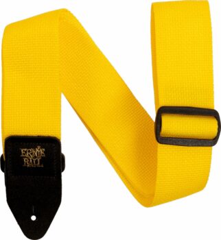 Ernie-Ball Eb-5351 Strap Yellow, Blk End