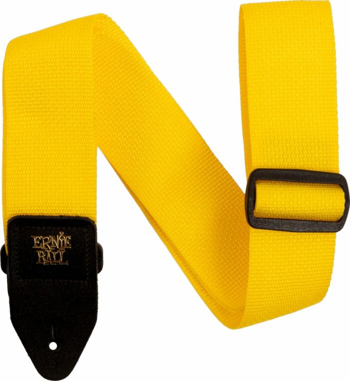 Ernie-Ball Eb-5351 Strap Yellow, Blk End