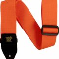 Ernie-Ball Eb-5353 Strap Orange, Blk End