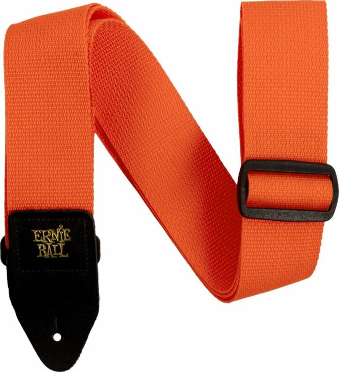 Ernie-Ball Eb-5353 Strap Orange, Blk End