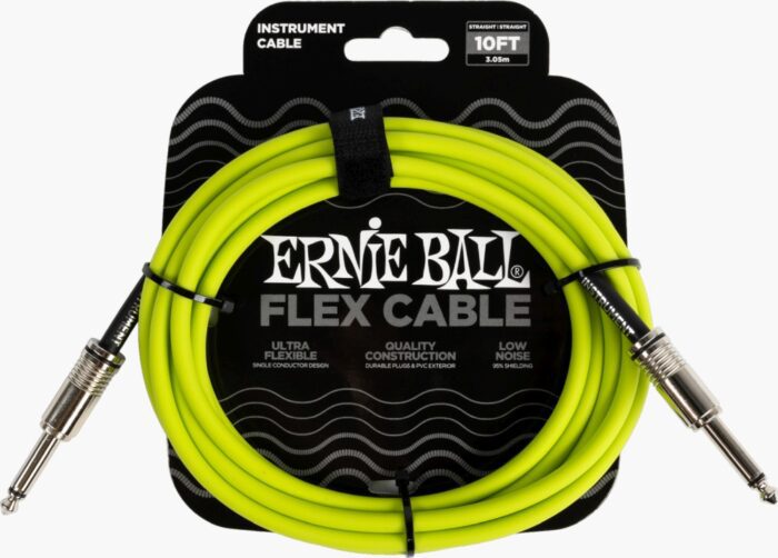 Ernie-Ball 6414 Instrument Cable 3M - Green