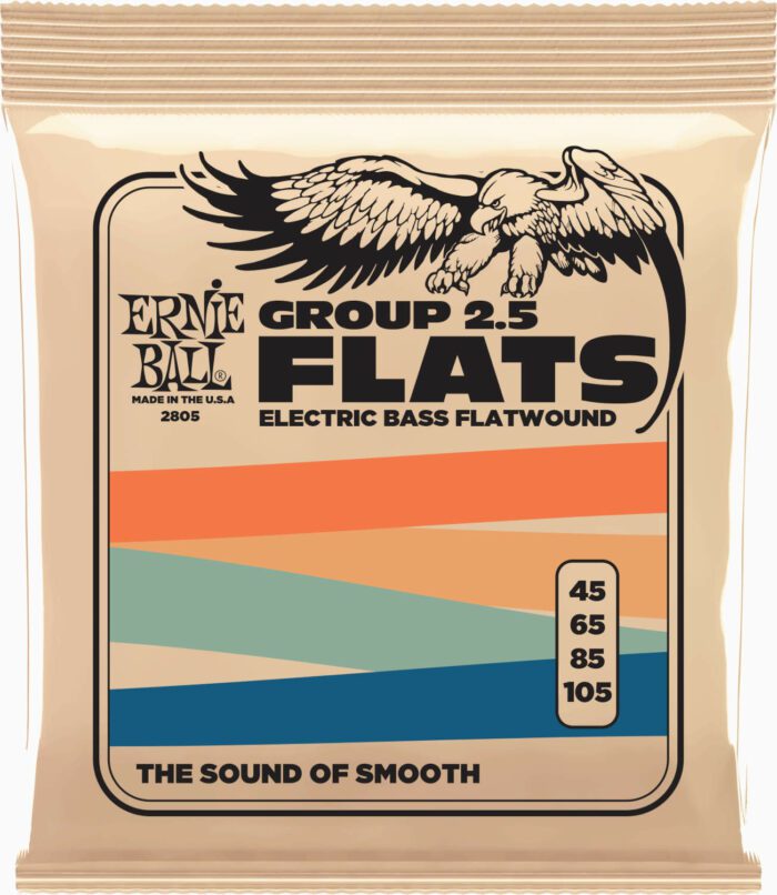 Ernie-Ball Eb-Flatwound Group2.5