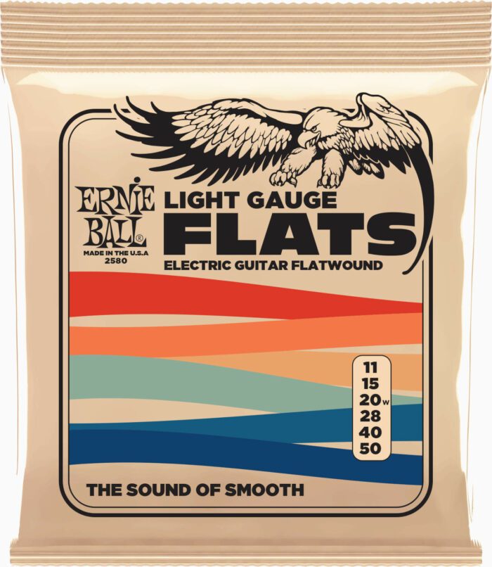 Ernie-Ball Eb-2580 Flatwound Light