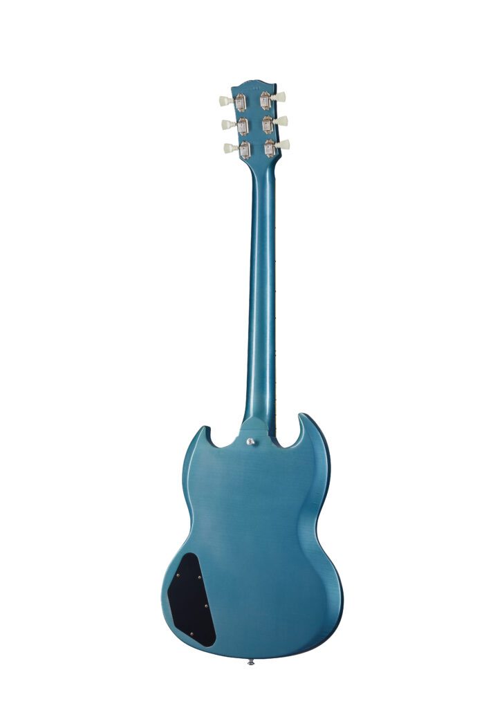 Gibson 1964 SG Standard Reissue w/ Maestro Vibrola Light Aged Antique Pelham Blue