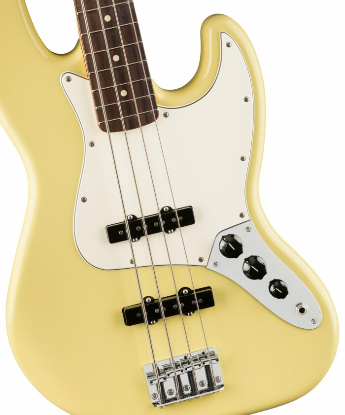 Fender Player II Jazz Bass Rosewood Fingerboard, Hialeah Yellow