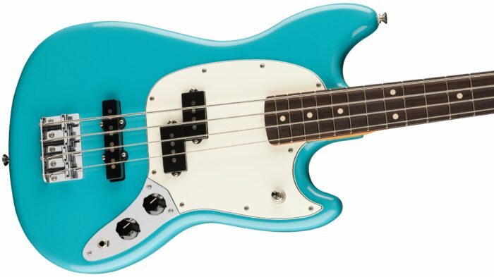 Fender Player II Mustang Bass PJ, Rosewood Fingerboard, Aquatone Blue