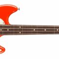 Fender Player II Mustang Bass PJ, Rosewood Fingerboard, Coral Red