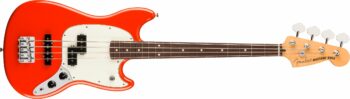 Fender Player II Mustang Bass PJ, Rosewood Fingerboard, Coral Red