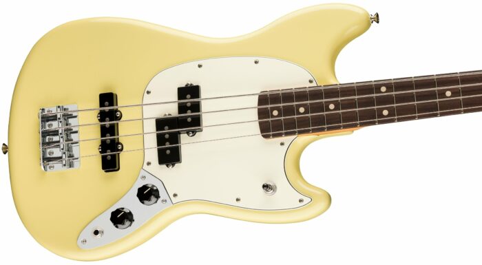 Fender Player II Mustang Bass PJ, Rosewood Fingerboard, Hialeah Yellow