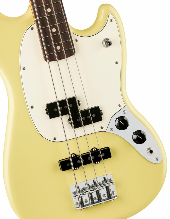 Fender Player II Mustang Bass PJ, Rosewood Fingerboard, Hialeah Yellow