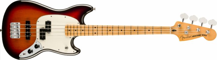 Fender Player II Mustang Bass PJ, Maple Fingerboard, 3-Color Sunburst