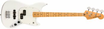 Fender Player II Mustang Bass PJ, Maple Fingerboard, Polar White