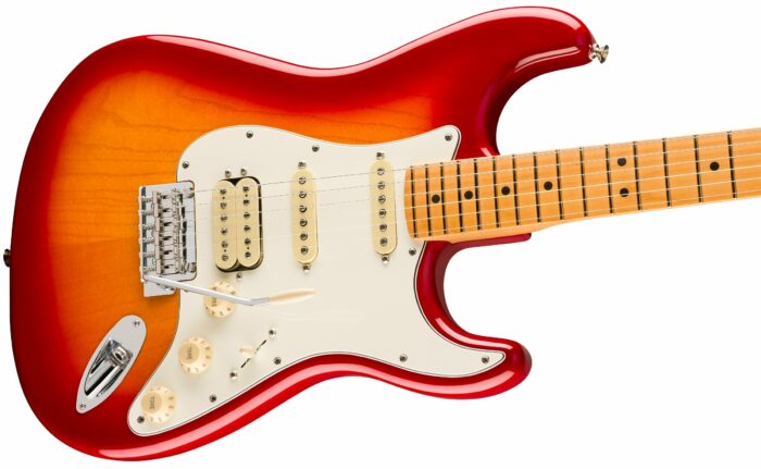 Fender Player II Stratocaster HSS, Maple Fingerboard, Aged Cherry Burst
