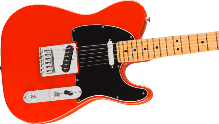 Fender Player II Telecaster Maple Fingerboard, Coral Red