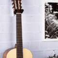 Ortega OGH-1WH Guitar Wall-hanger straight, White