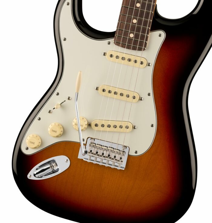 Fender Player II Stratocaster Left-Hand, Rosewood Fingerboard, 3-Color Sunburst